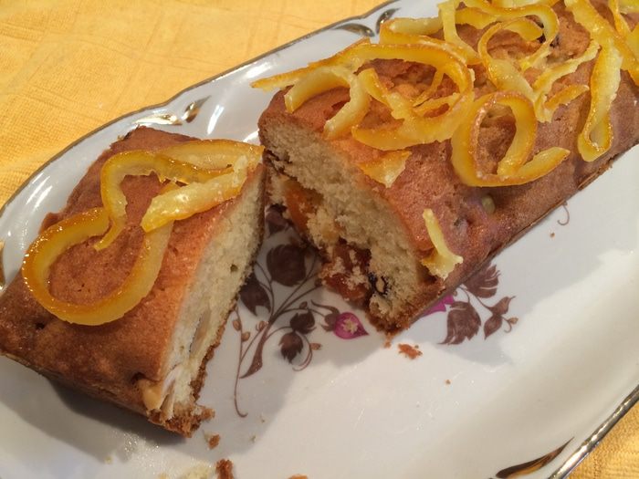 Кекс с цукатами