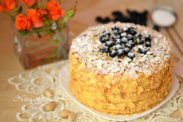 Торт Наполеон &amp;quot;Абрикосовый&amp;quot;