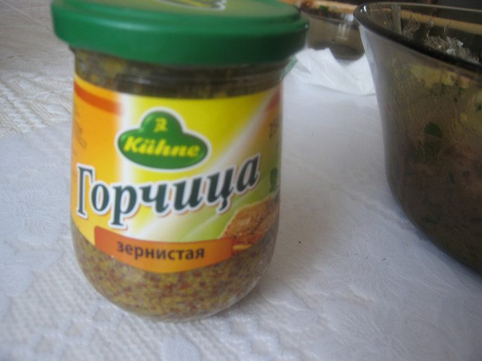 Теплый картофельный салат с телятиной