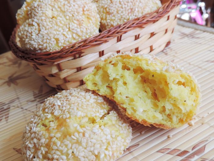 Творожно-сырные булочки (без дрожжей)