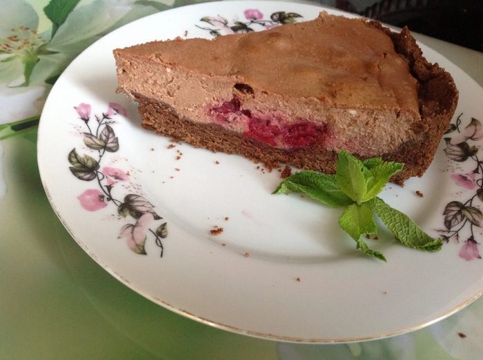 Чизкейк &amp;quot;Шоколадная вишенка&amp;quot;