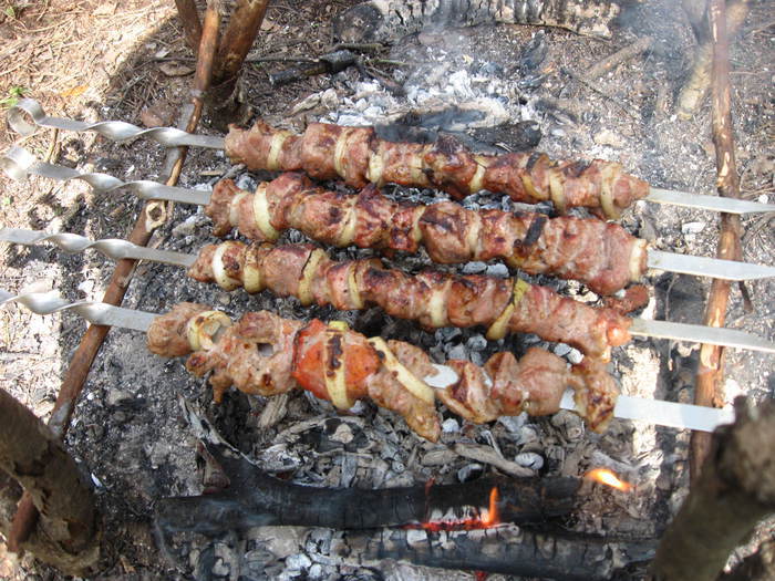 Шашлык на природе