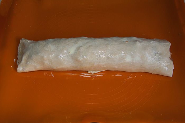 Штрудель с яблоками и изюмом