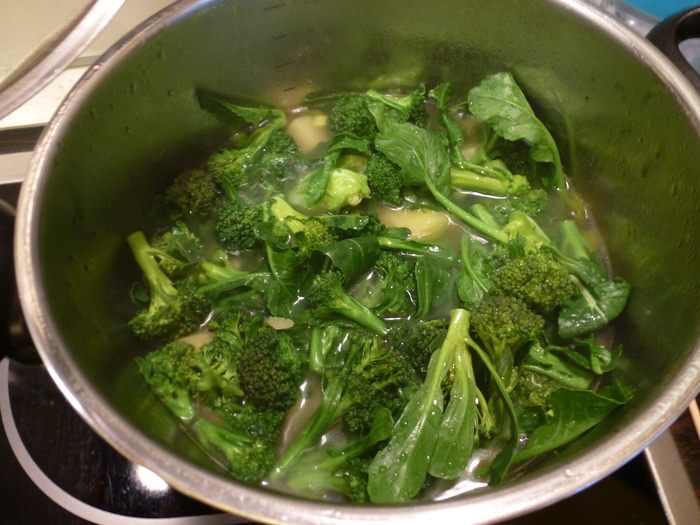 Cуп-пюре из брокколи и картофеля