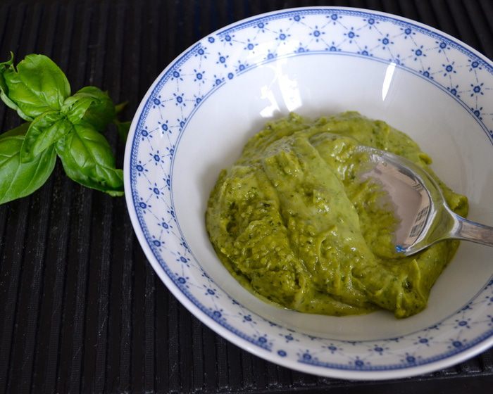 Террин из курицы с песто