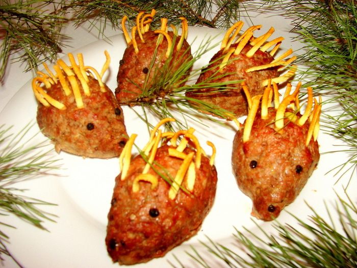 Ежики с сюрпризом