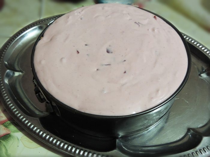 Торт-суфле &amp;quot;Малиновый звон&amp;quot;