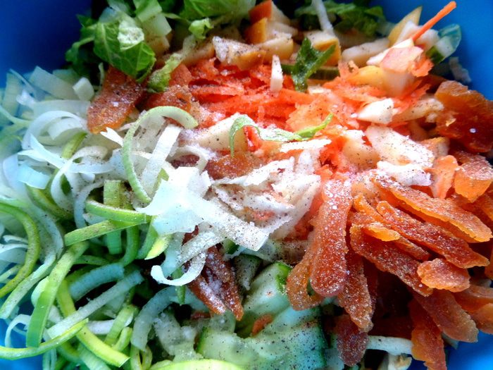 Салат с семечками &amp;quot;Интрига&amp;quot;