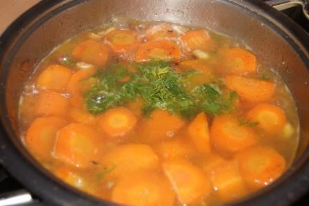 Согревающий морковный суп-пюре