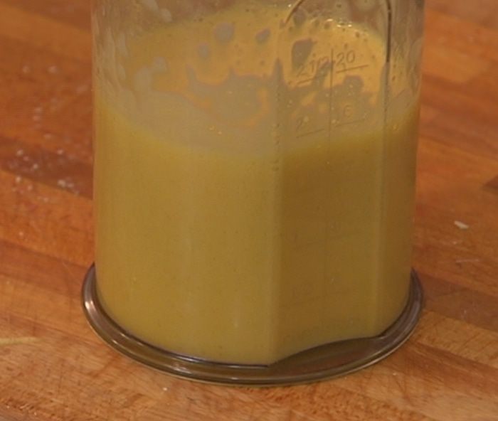 Миндальный фондан с белым шоколадом 