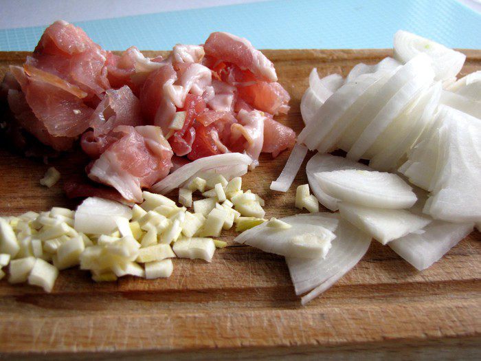 Киноа с грибами в сливочно-креветочном соусе