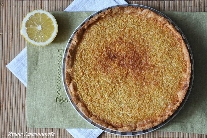 Лимонный тарт