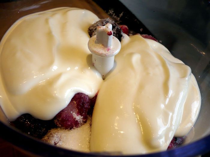 Самое быстрое ягодное мороженое