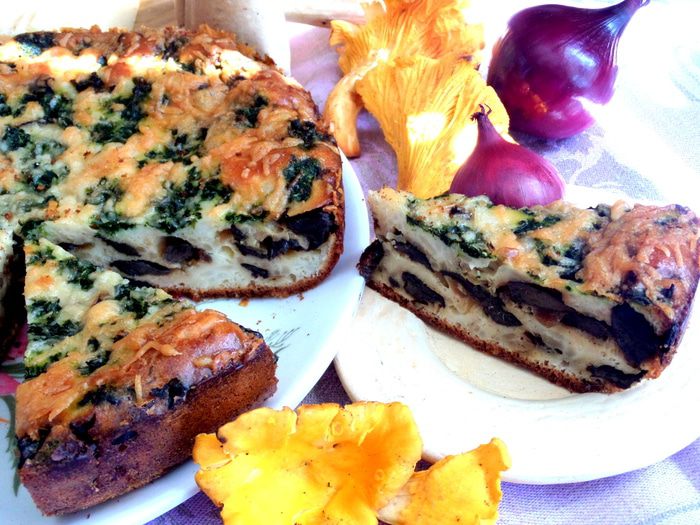 Пирог &amp;quot;Грибная поляна&amp;quot;