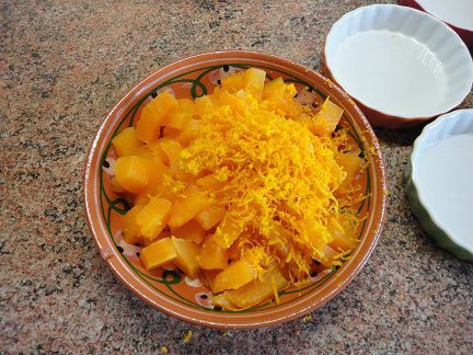 Тыквенно-яблочный десерт