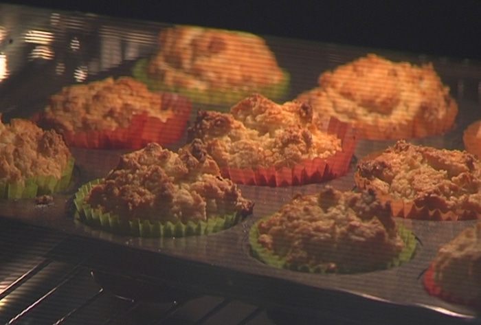 Маффины с кокосом и лаймом 