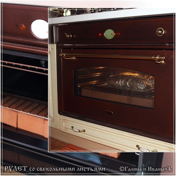 Рулет из свекольной ботвы и ... кой-чего еще