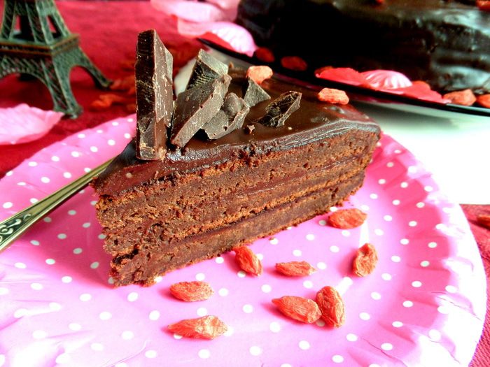 Торт &amp;quot;Шоколадный мусс&amp;quot; (без муки)