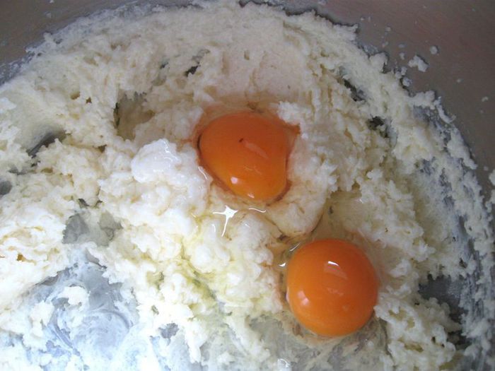 Творожный кекс