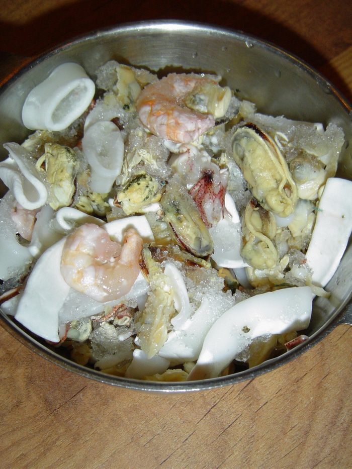 &amp;quot;Морской коктейль&amp;quot; с рисовой вермишелью