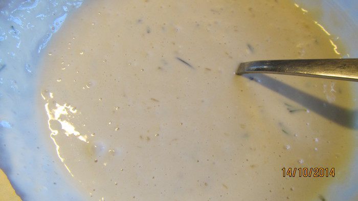 Оладьи с тыквой, козьим сыром и розмарином