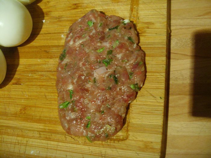 Яйца во фритюре по-шотландски