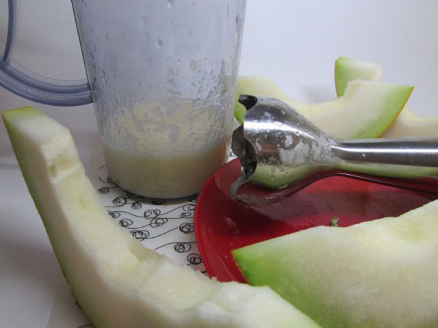 Дынное мороженое