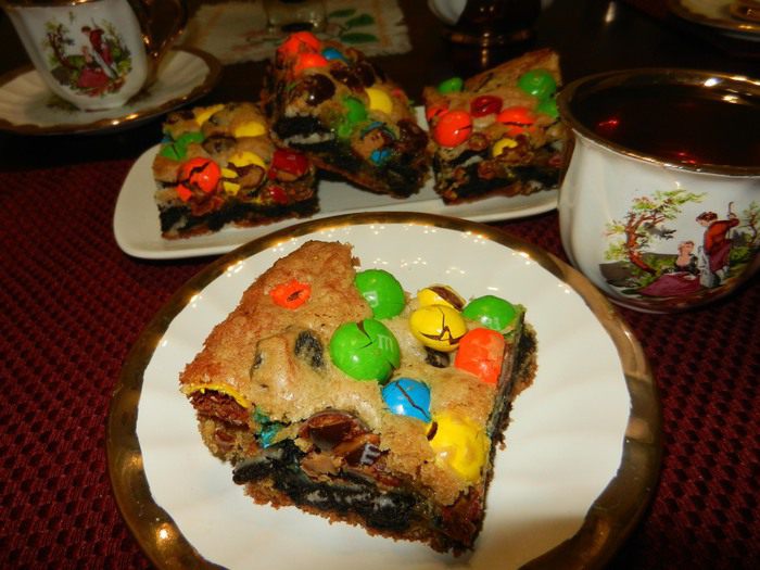 Печенье &amp;quot;Вкусняшка&amp;quot; (Loaded M&amp;amp;M Oreo Cookies Bars)