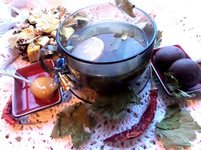 Согревающий чай со специями