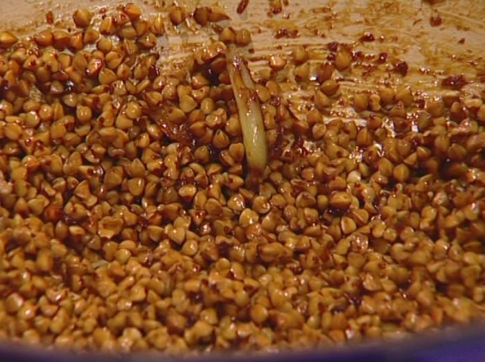 Гречка с тофу