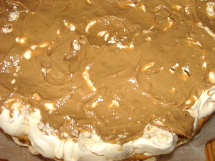 Торт &amp;quot;МариСаль&amp;quot; с банановым заварным кремом