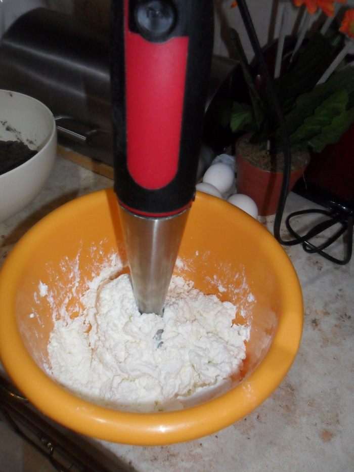 Шоколадно-творожный пирог