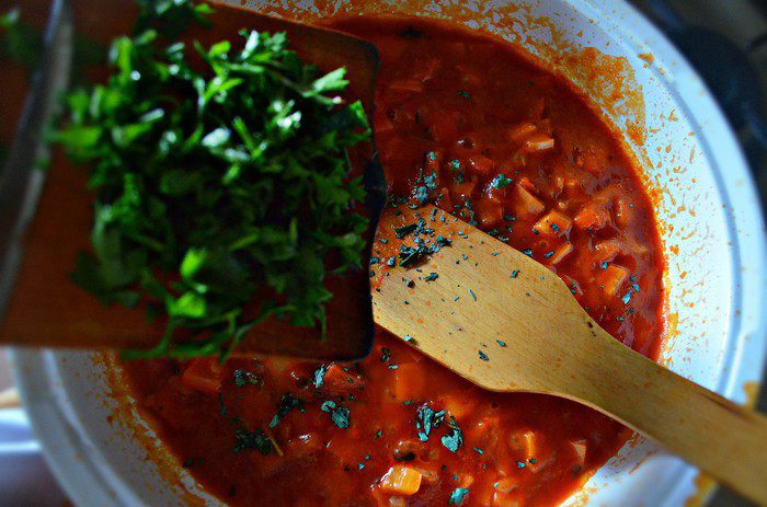 Баклажаны с мясным фаршем по-турецки