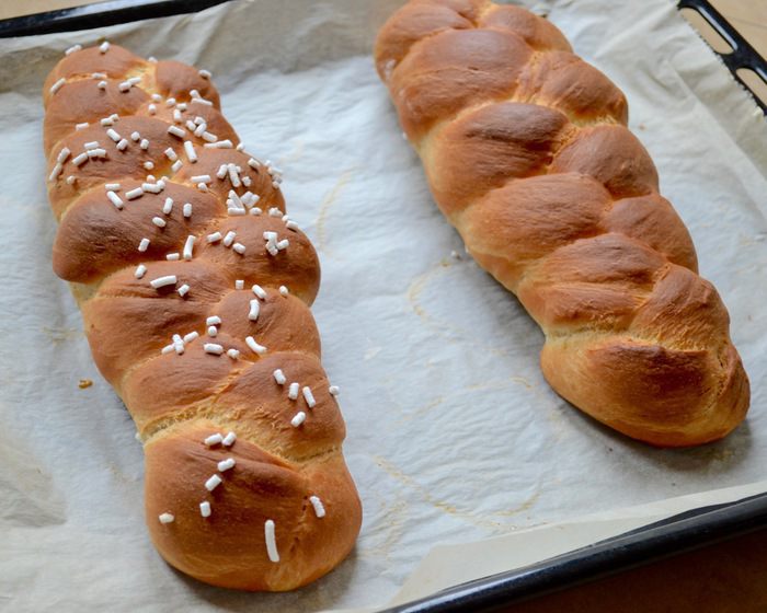 Бриошь на яичных белках