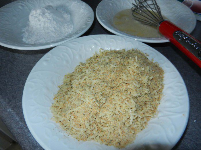 Куриные грудки с травками (Crunchy-herbed chicken breasts)