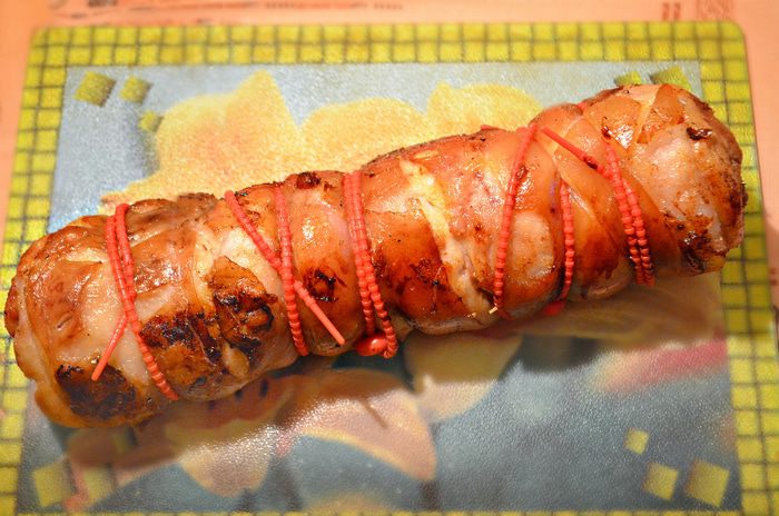 Запеченный рулет из свинины Поркетта (Porchetta) 