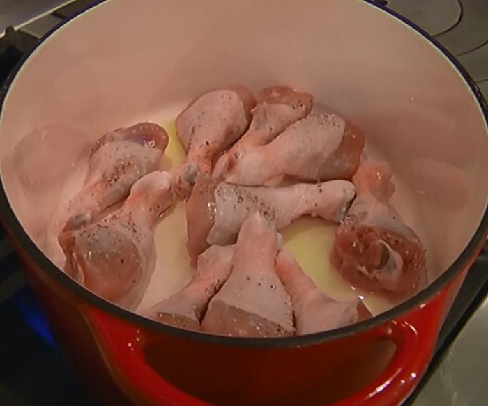 Рис с цыпленком и пряностями  