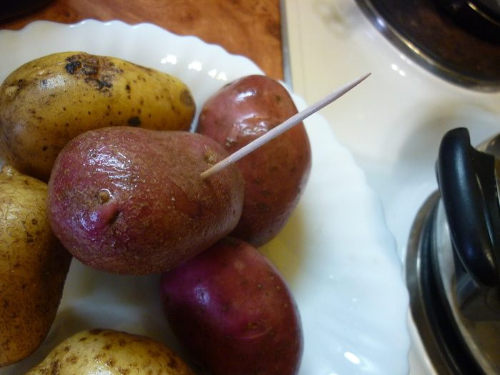 Картошка - как на костре