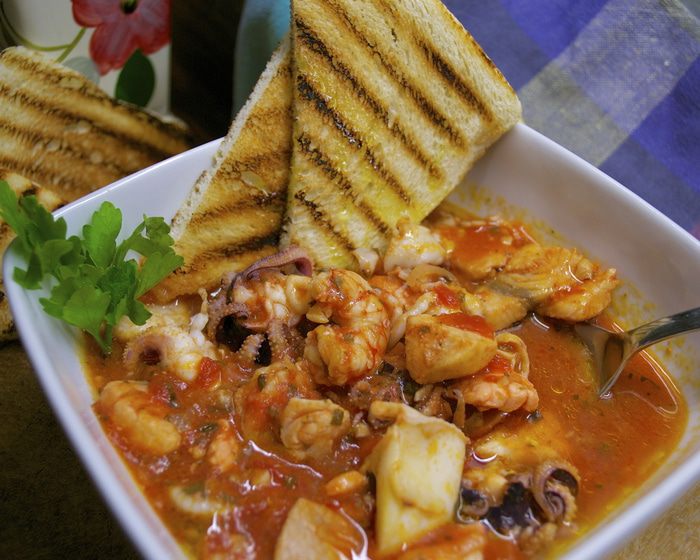 &amp;quot;Супчик&amp;quot; из морепродуктов (Zupetta di mare)