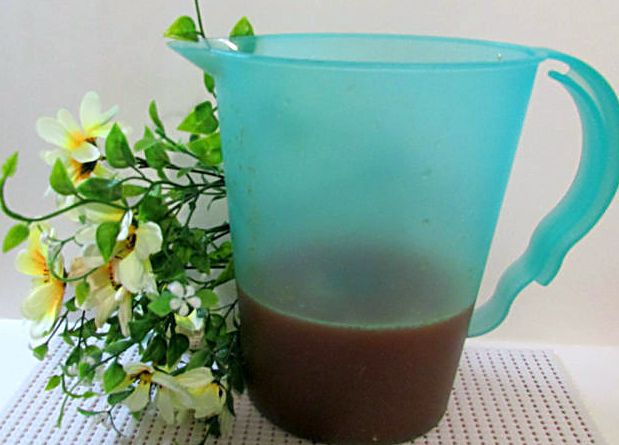 Лимонад из сладкого перца с базиликом