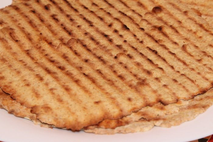 Лепешки с сыром тофу