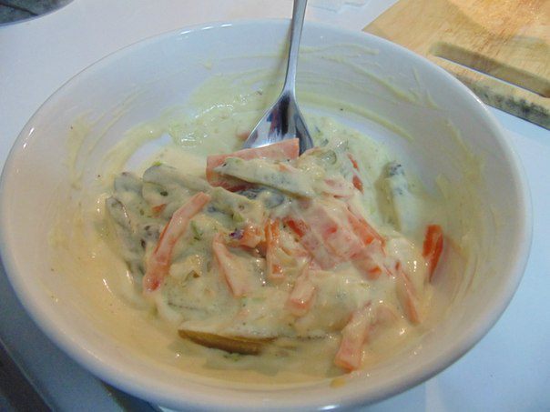 Лодочки с куриной печенью