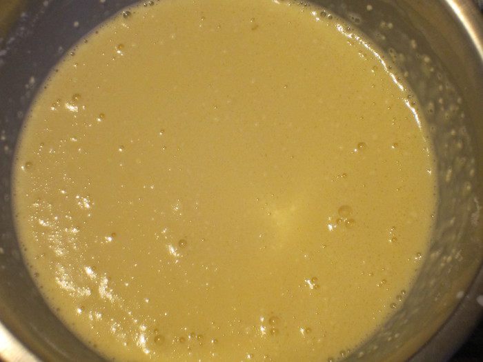 Блинный торт с лимонным курдом