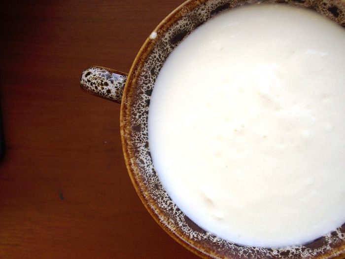 Окрошка на кефире - легкий холодный суп