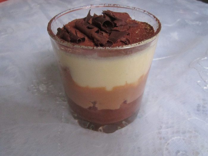 Тирамису «Три шоколада»