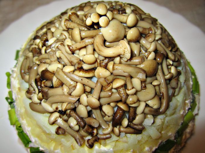 Салат &amp;quot;Грибная поляна&amp;quot;