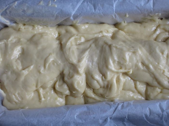 Кекс с малиновым сердечком