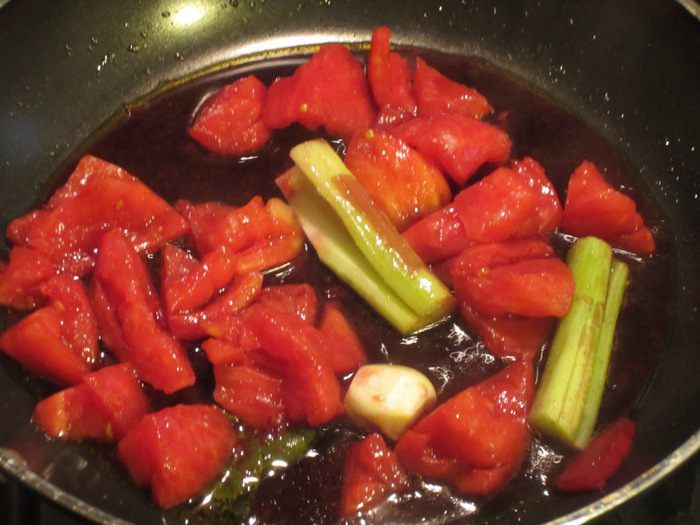 Камбала по-ливорнски