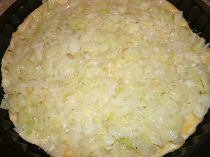 Пицца с капустой