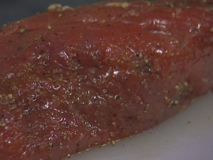 Ростбиф с горчичным соусом  